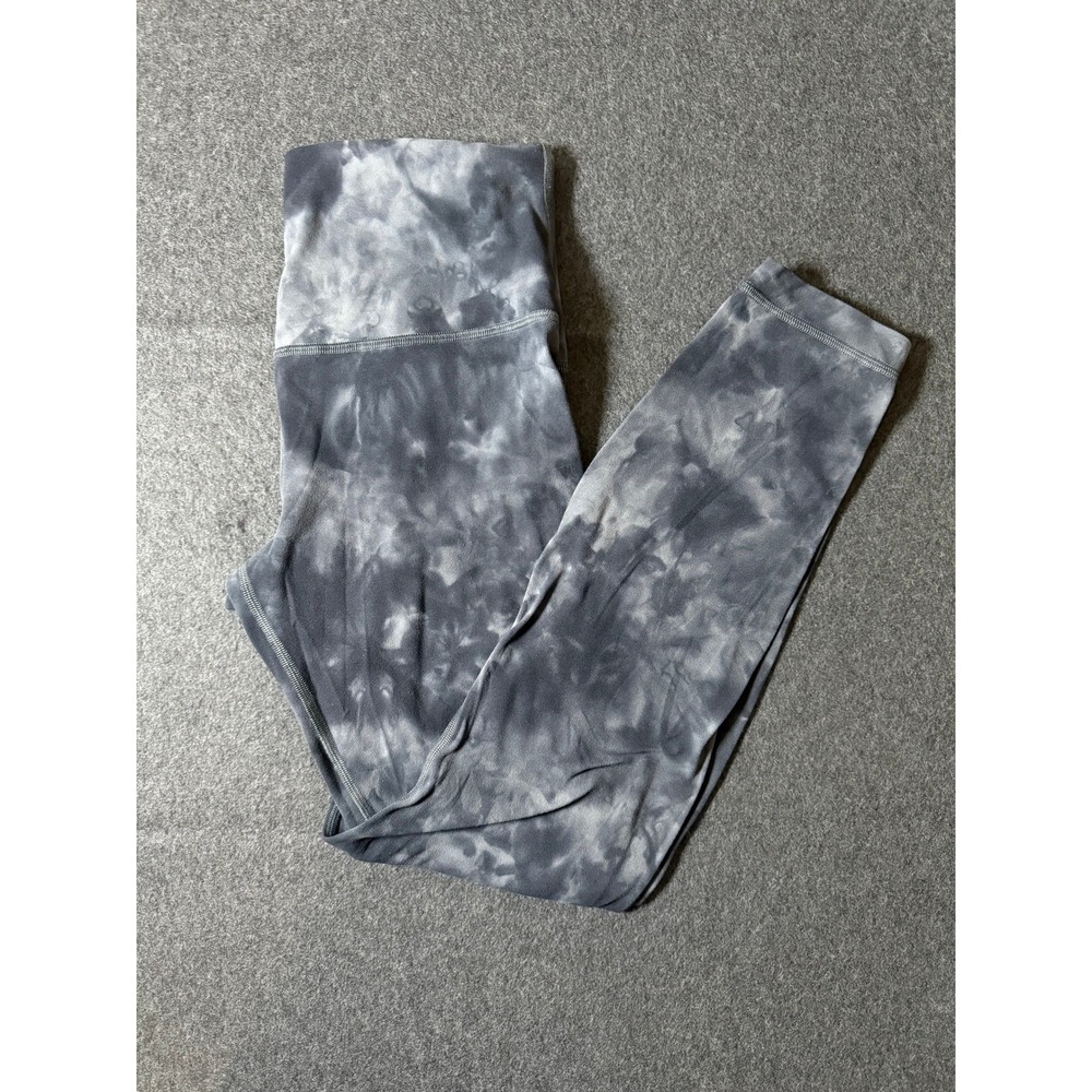 Lululemon Align High-Rise Pant 25" Diamond Dye Graphite Grey Size Medium